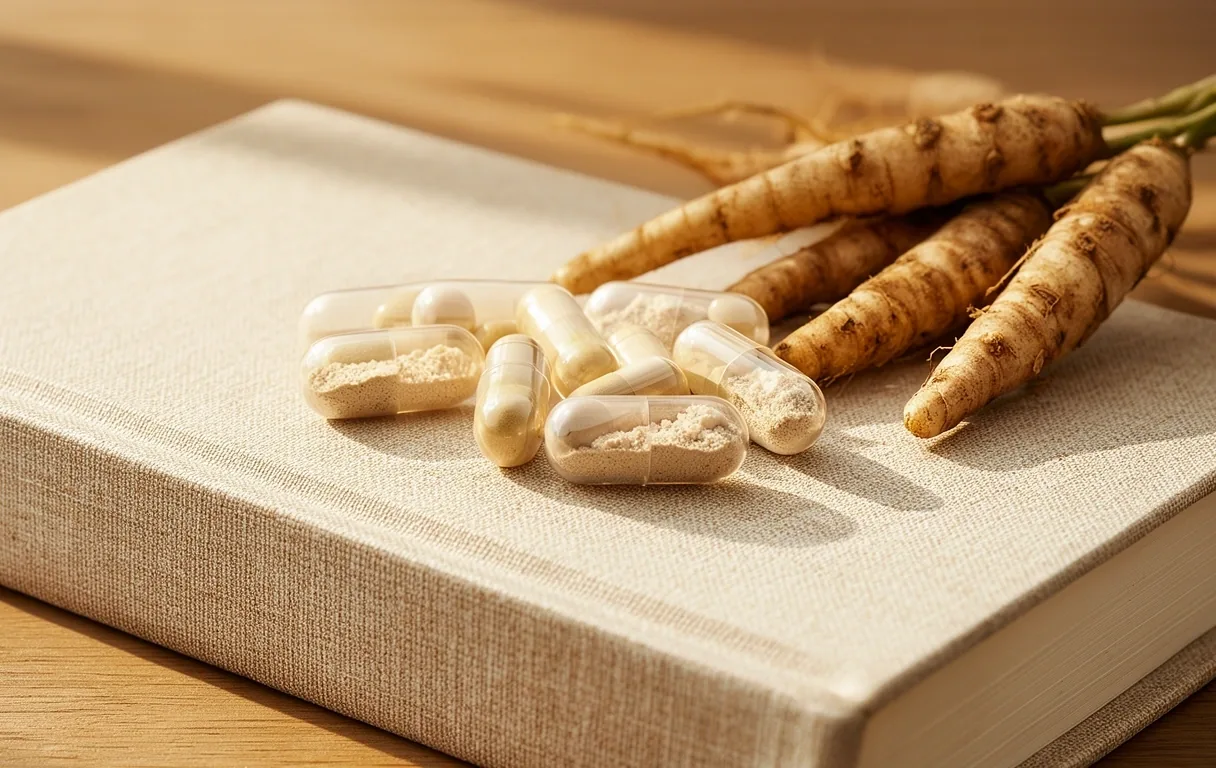 Ingredientes naturales y cápsulas vegetales
